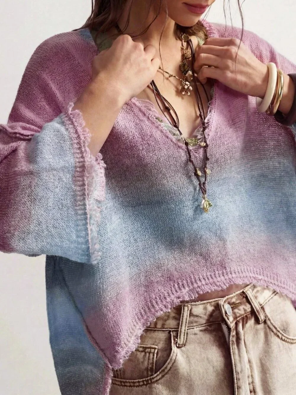 Red Plum Casual Women's Loose Pullover Knit Sweater